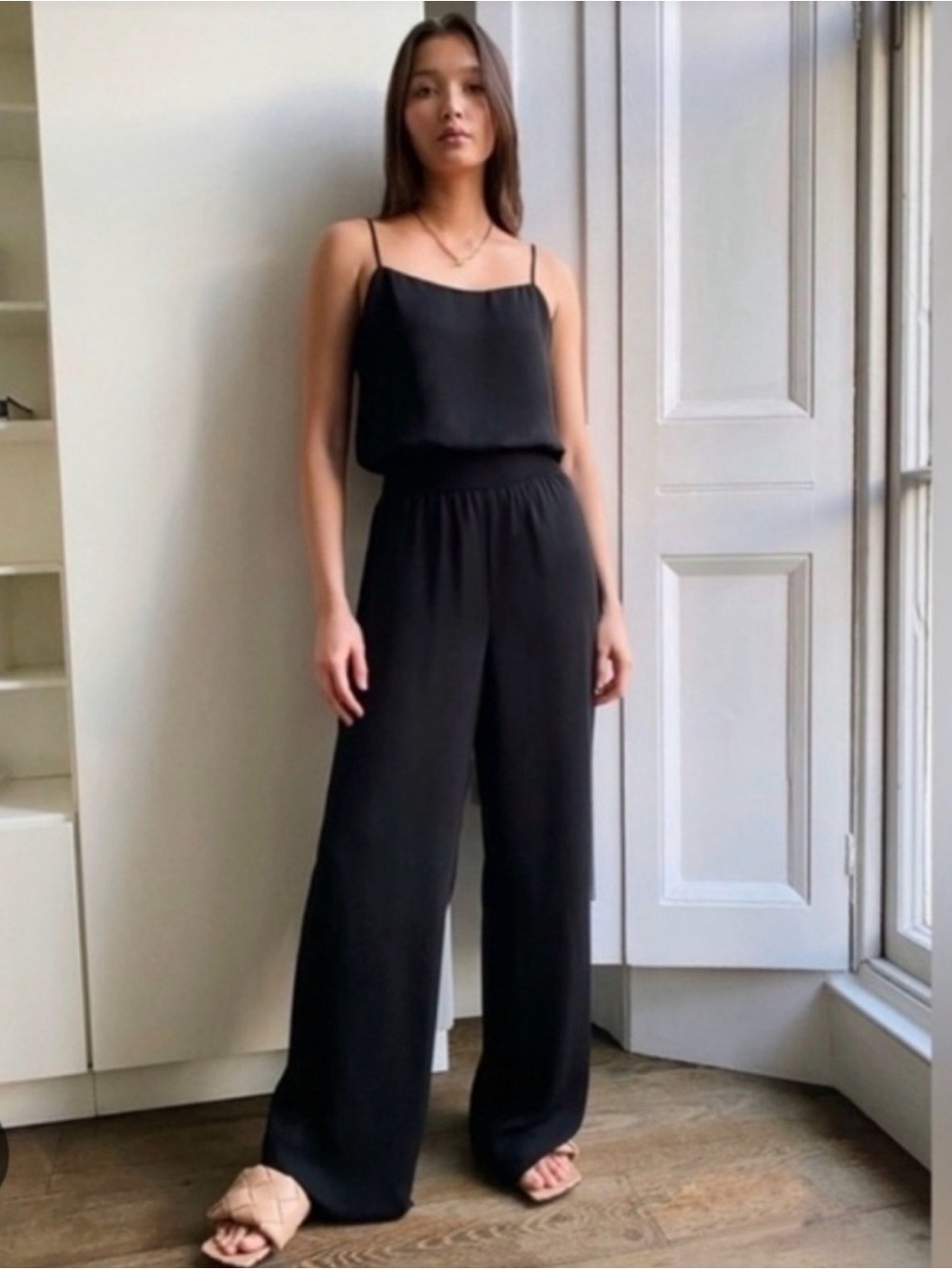 NWT Aritzia Scala Black Jumpsuit XS